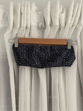 Urban Renewal Navy and White Floral Bandeau